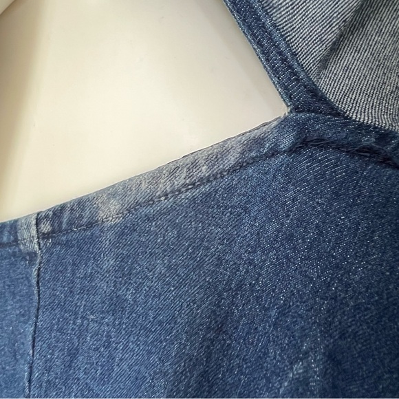 🍒💣 Pinup inspired denim romper - Picture 4 of 9